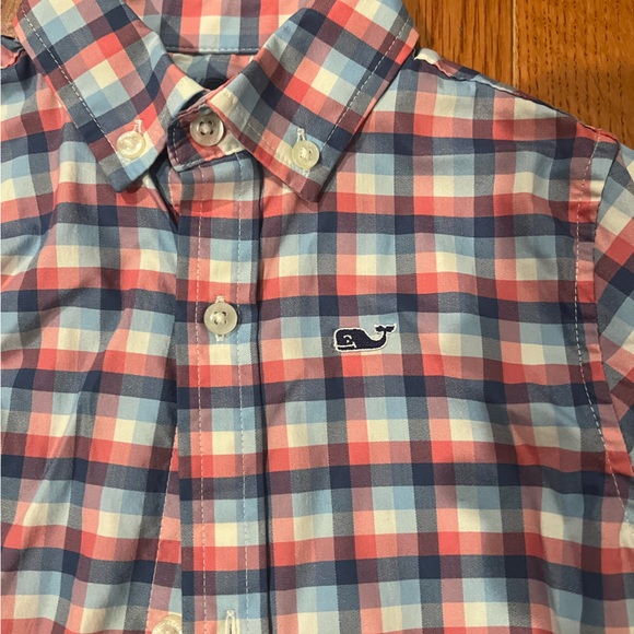 Vineyard Vines On The Go Performance button down dress shirt size 3T like new - Picture 2 of 6